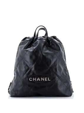 Chanel 22 Chain Backpack Quilted #335961C41B